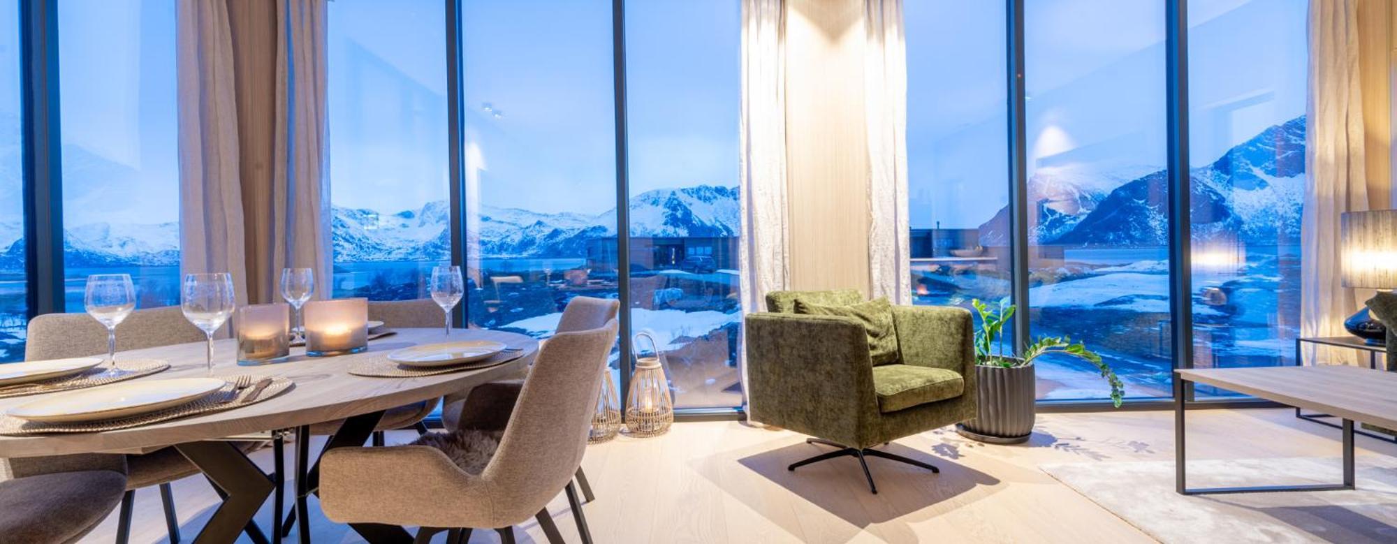 New Luxury Cabin Near Henningsvaer Lofoten Kleppstad Exterior foto